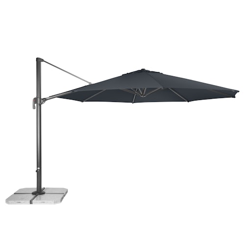 Derby Pendelschirm RAVENNA 400, Aluminium Anthrazit / 100 % Polyester 200 g/m²