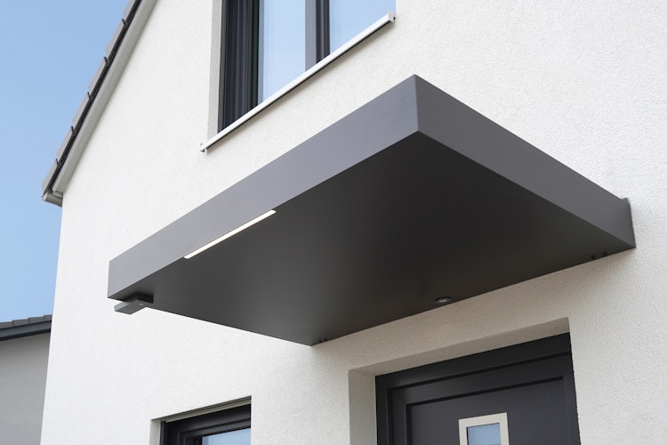 Gutta Rechteckvordach BS Plus 160 inkl. Wasserspeier (neues Modell)