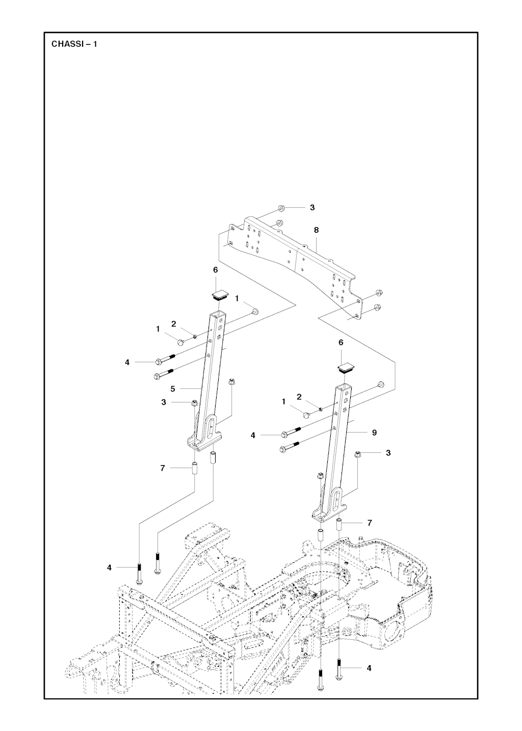 Explosionszeichnung Ersatzteile