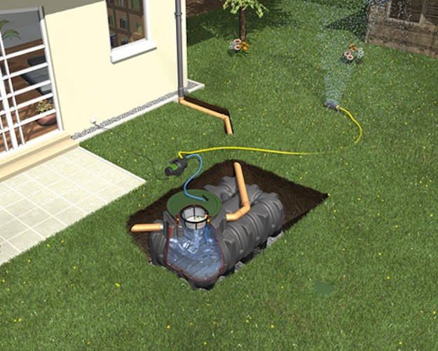 Graf Platin Komplettpaket Garten-Jet begehbar