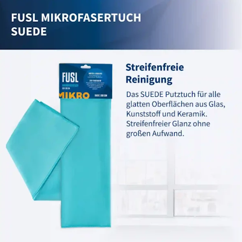 McBrikett Mikrofasertuch Suede 35 x 35 cm - Gewicht 200 gr/qm