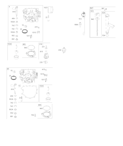 Husqvarna Motoren & Getriebe BRIGGS & STRATTON ENGINES (For US, AU and NZ only), 40R8770003G1, 2019-09