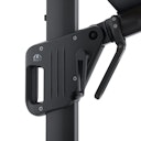 Vorschaubild doppler Pendelschirm LIFE 300 x 400 Side, Aluminium Anthrazit / 100 % Polyester 180 g/m² 