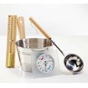 Vorschaubild Infraworld Saunaset Edelstahl 4-teilig