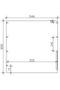 Vorschaubild Skan Holz Doppelcarport Friesland 546x555 cm - 1 Einfahrtsbogen Set G