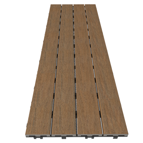 NewTechWood Terrassenfliese Premium 23 x 300 x 900 mm