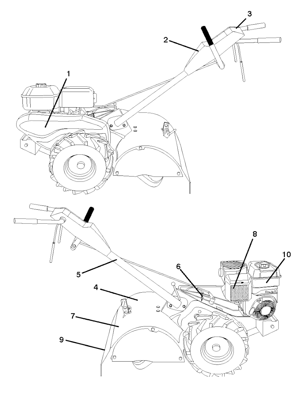 Explosionszeichnung Ersatzteile