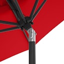 Vorschaubild doppler Mittelmastschirm LIFE 180 Lift, Aluminium Anthrazit / 100 % Polyester 180 g/m²