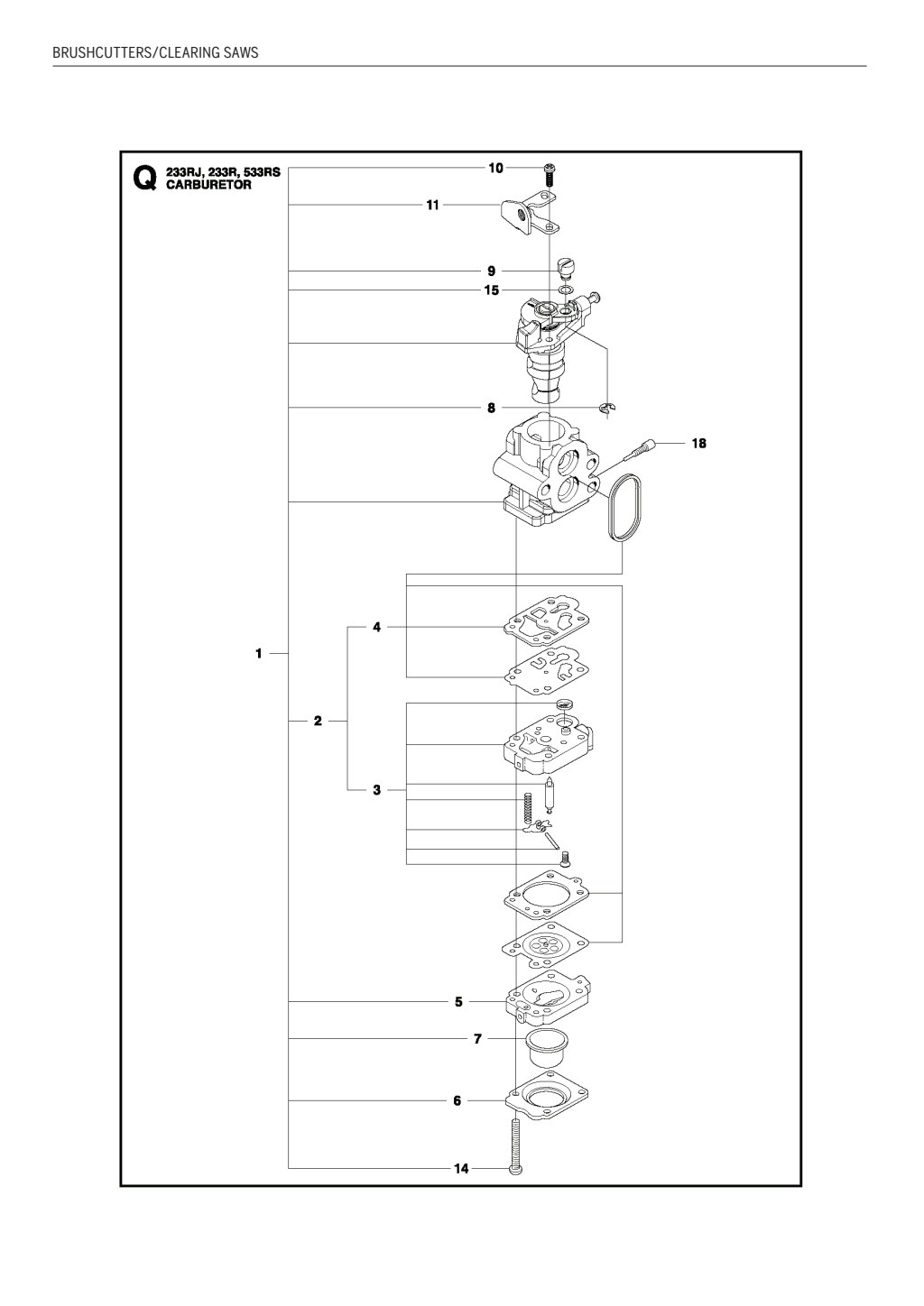 Explosionszeichnung Ersatzteile
