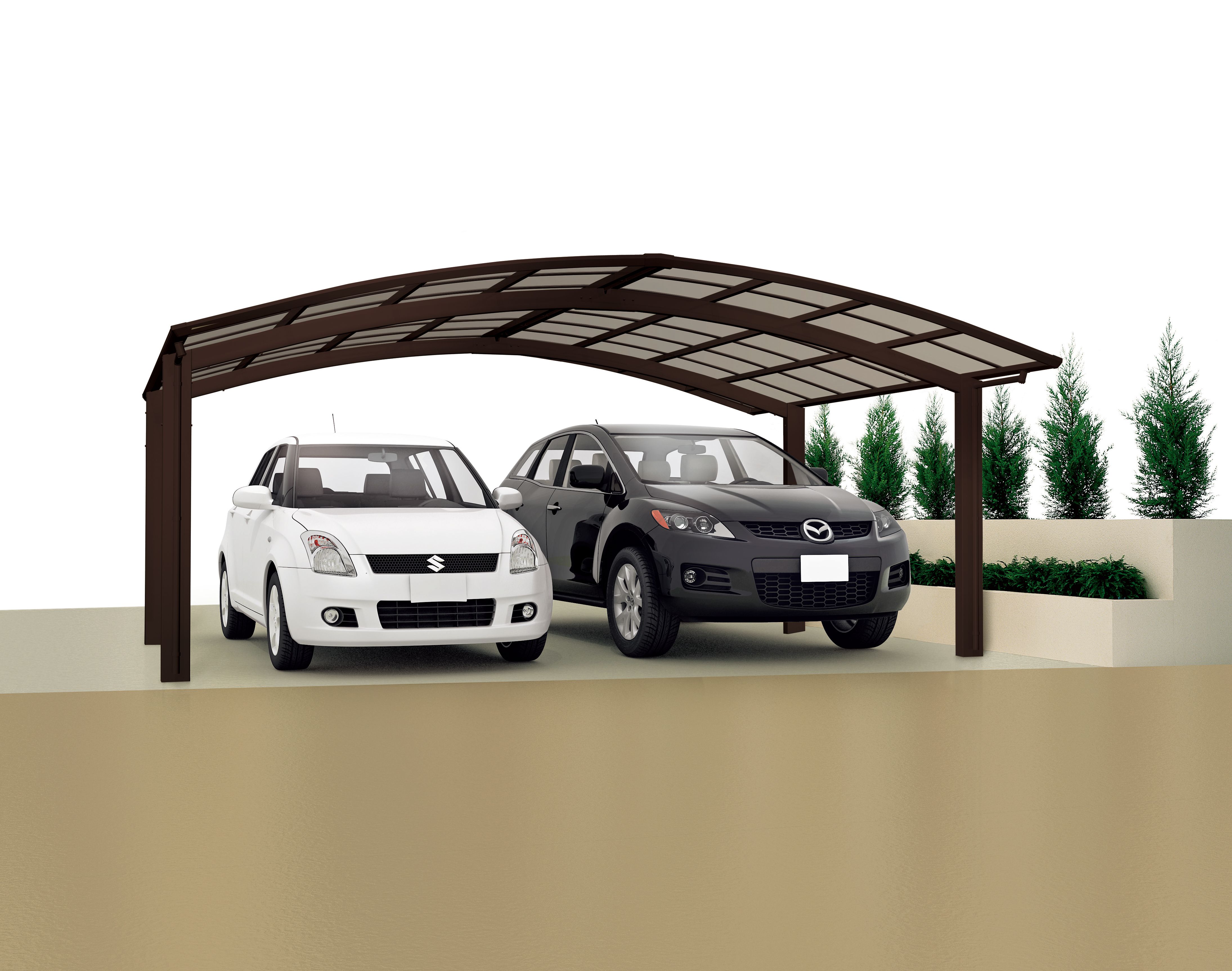 Ximax Carport Portoforte Typ 80 M-Ausführung 495 x 542 cm