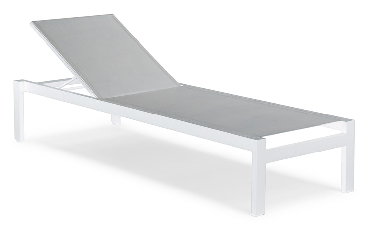 BEST Stapelliege CLEVELAND, Aluminium / Ergotex - Auslaufartikel