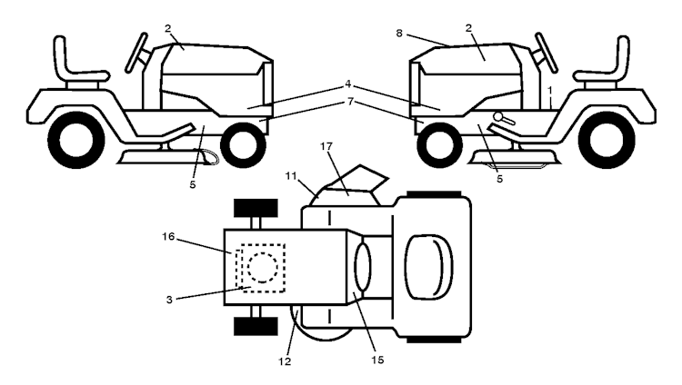 Husqvarna Gartentraktoren 960410368 TS 142
