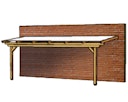 Vorschaubild Skan Holz Terrassendach Ancona Leimholz o. Mittelpfosten 648 cm