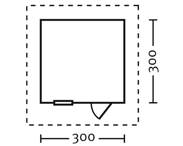 Skan Holz 45 mm Blockbohlenhaus Arosa