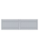 Vorschaubild TraumGarten SQUADRA Alu Vorgarten Doppeltor 