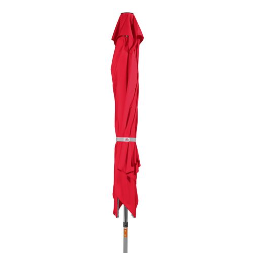 doppler Mittelmastschirm ALU EXPERT 350 x 350 Telescope, Aluminium Silber / 100 % Polyester 180 g/m²