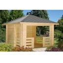 Vorschaubild Palmako Pavillon Julie 10,5 m² - 28 mm