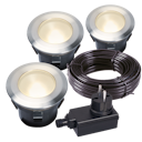 Vorschaubild Garden Lights Bodeneinbauleuchte Larch 3er Set