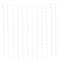 Konstsmide Weihnachtsbeleuchtung  LED Tropfenvorhang elliptisch 200x200cm