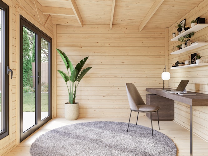 Palmako Gartenhaus Aurelia 12,4 m² - 44 mm