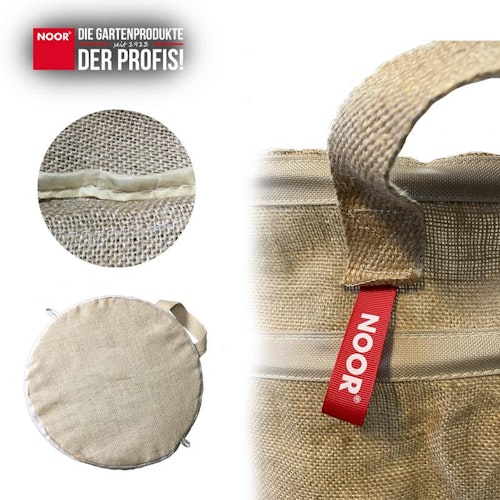 Noor Jute Pop-Up Sack M 100L Ø 45x60 cm