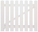 Vorschaubild T&J LIGHTLINE Kunststoff Einzeltor weiß