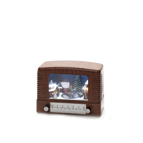 Konstsmide Weihnachtsbeleuchtung  LED Radio mit Musik
