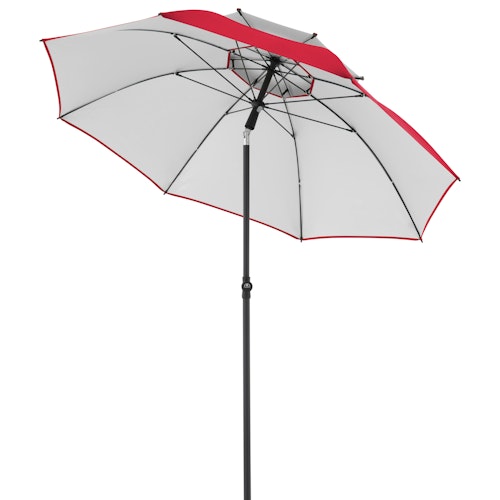 doppler Strandschirm WINDPROFI 200 Manual, Aluminium Anthrazit / 100 % Polyester 80 g/m²