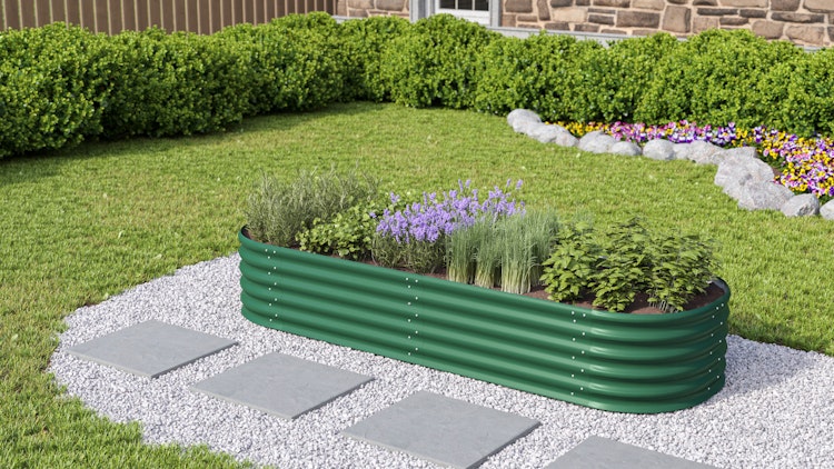 Vitavia Erweiterung "Stretched" 80 cm für Hochbeet Terra Basic Höhe 40/63 cm