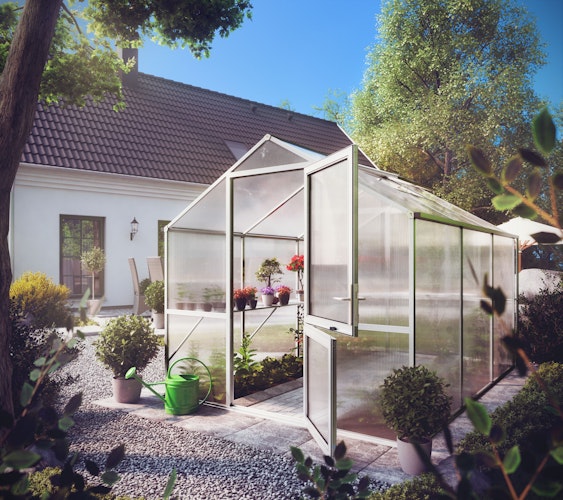 KGT Gewächshaus Rose Typ III