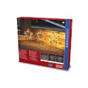 Vorschaubild Konstsmide Weihnachtsbeleuchtung  LED Metallsterne, 3er-Set, bernsteinfarben (4464-800)