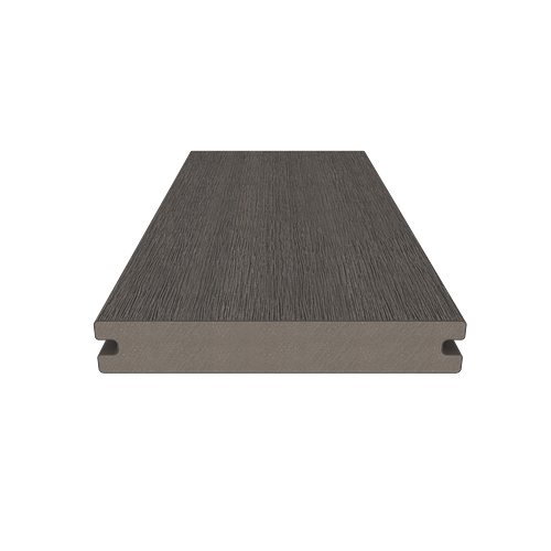 NewTechWood Deluxe Vintage WPC-Terrassendiele Massiv Silver Gray  23 x 138 mm