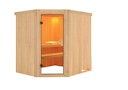 Vorschaubild Karibu Sauna Lilja - 68 mm Systemsauna - 230 Volt Plug & Play inkl. gratis Sauna-Zubehörset im Wert von 234,94 €