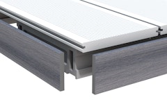 TraumGarten DreamDeck Platinum Abschlussleiste grau 2000 mmZubehörbild