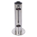 Vorschaubild doppler Standrohr für Granitplatte 140 kg, Edelstahl