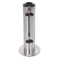 doppler Standrohr für Granitplatte 140 kg, Edelstahl