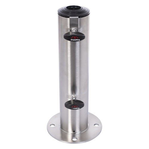 doppler Standrohr für Granitplatte 140 kg, Edelstahl