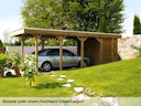 Vorschaubild Skan Holz Abstellraum C8 für Carports - Profilschalung