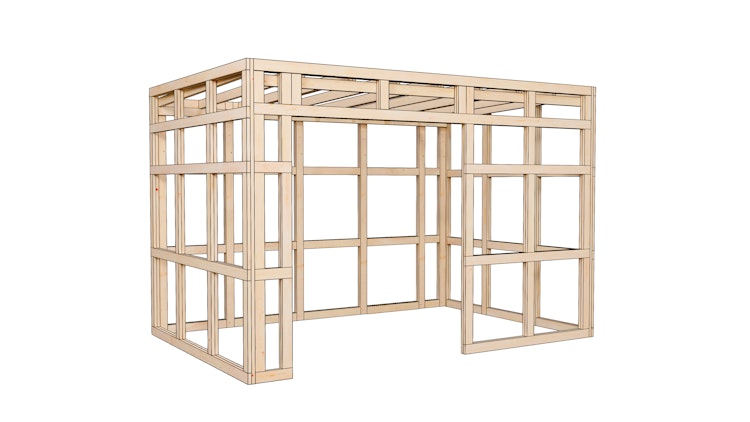 Bertilo Gartenhaus HPL 2 - 6 mm