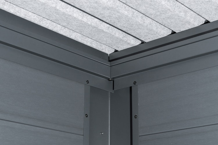 Wolff Finnhaus WPC Gartenhaus Sören - 28 mm