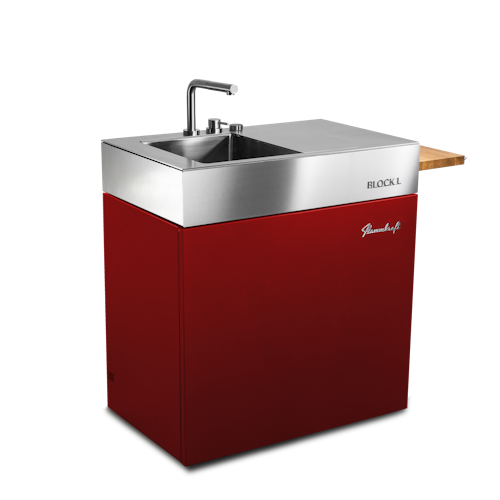 Flammkraft Outdoor Modul Block L Waschbecken