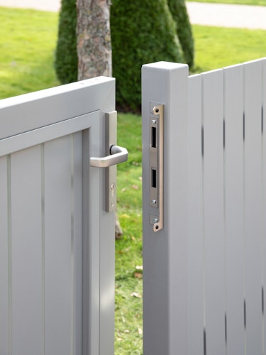 TraumGarten Alu-Vorgartenzaun Squadra