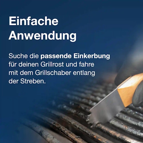 McBrikett FUSL Grillrost Schaber