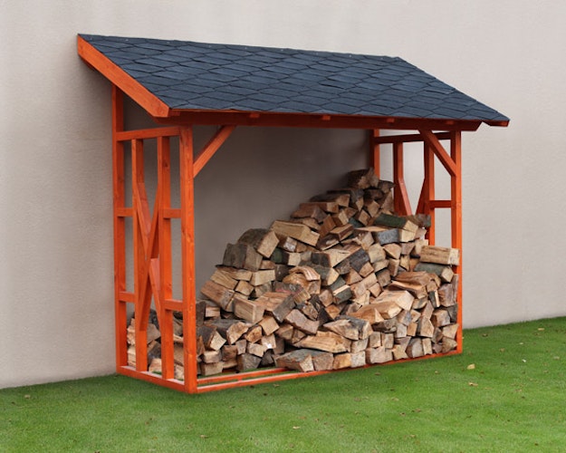 Skan Holz Holzunterstand Kaminholzunterstand Paul 1