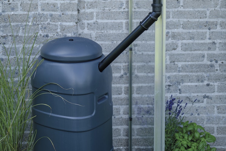 Halls Regentonne 100L inkl. Ständer 35 x 35 x 135 cm