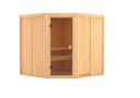 Vorschaubild Karibu Woodfeeling Sauna Kotka - 68 mm Aktionssauna inkl. gratis Sauna-Zubehörset im Wert von 234,94 €