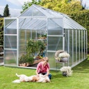 Vorschaubild Vitavia Gewächshaus Uranus 11500 inkl. 4 Dachfenstern - 11,5 m²