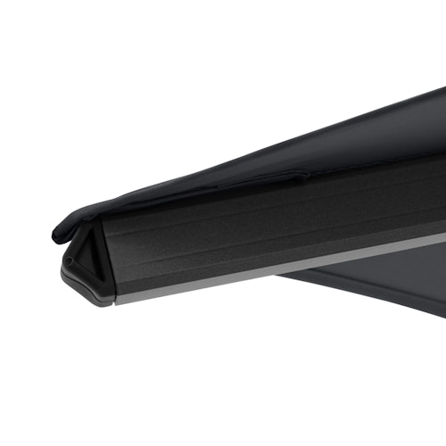 doppler Pendelschirm LIFE 300 x 400 Side, Aluminium Anthrazit / 100 % Polyester 180 g/m² 