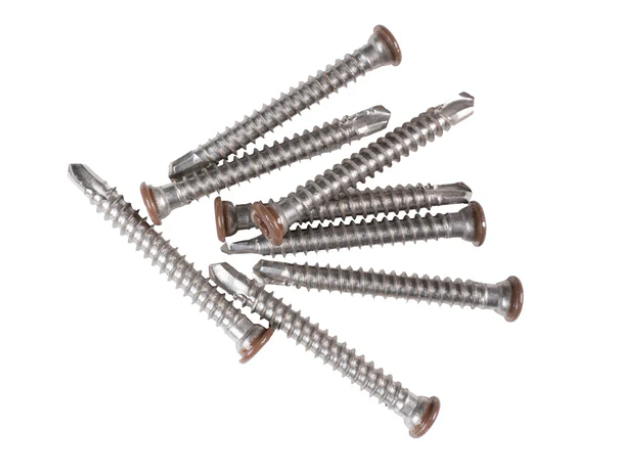 Cobra Fastener Edelstahlschraube A4 farbiger Kopf für Aluminium- & Holzterrassen VE 50