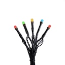 Vorschaubild Konstsmide Weihnachtsbeleuchtung  Micro LED Lichterkette 200 Dioden schwarzes Kabel